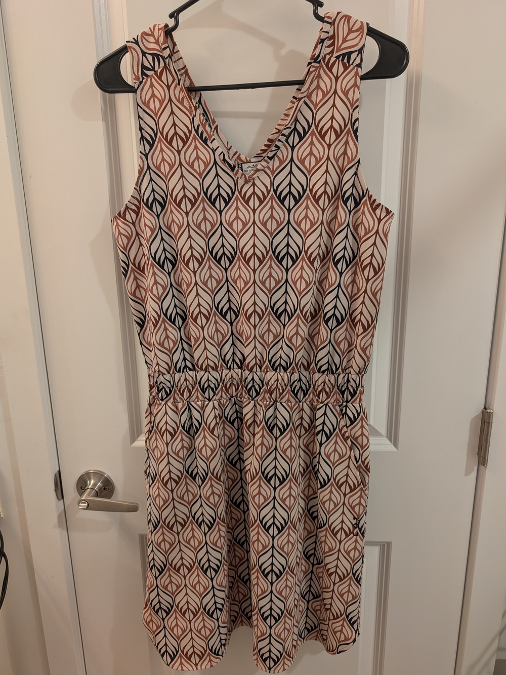 KAVU Leaf Print Ensenada Dress